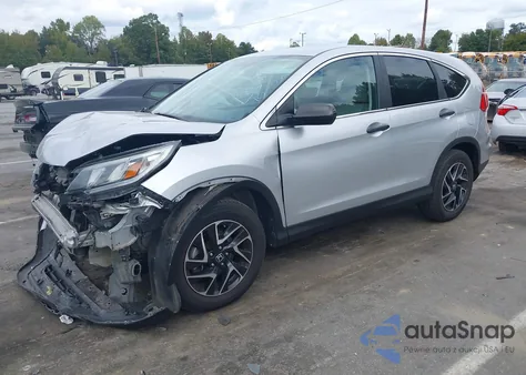 2016 Honda Cr-V Se из США, поврежденный, VIN 2HKRM3H43GH553243